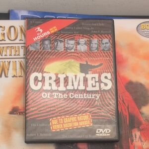 SALE Crimes Of The Century (DVD, 2001) Timeless Media Group 3 Hours